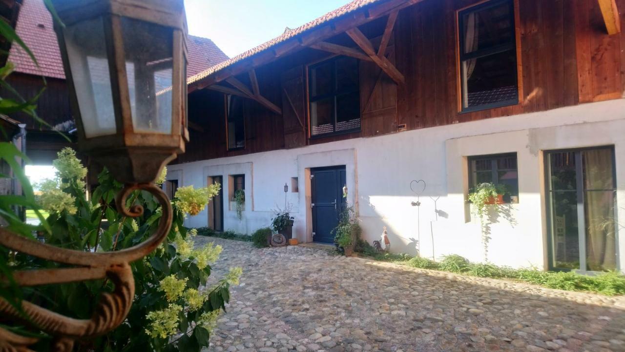 Cote Cour Bischwihr Colmar Bed & Breakfast Bagian luar foto